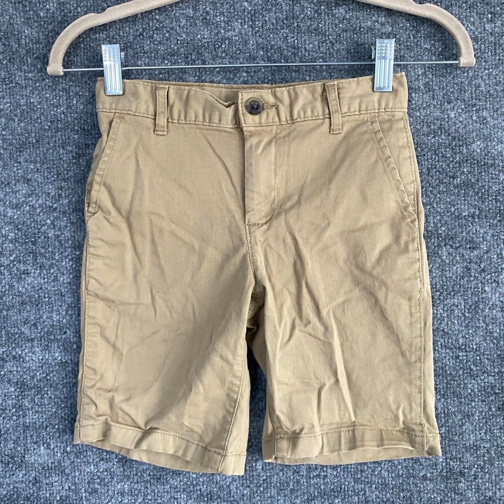 CHILDREN'S PLACE KIDS KHAKI TAN SHORTS BACK TO SCHOOL ACADEMIA PREPPY